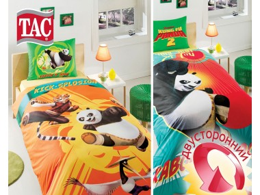 Комплект постельного белья TAC Disney Kung Fu Panda Kick Splosion