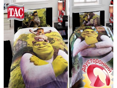 Комплект постельного белья TAC Disney Shrek three in one