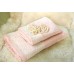 Набор махровых полотенец Diandra FLASHY розовый