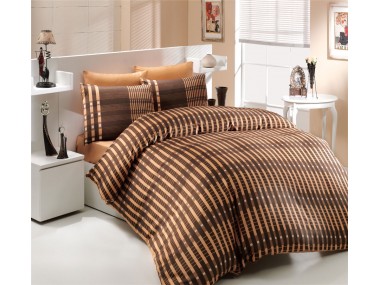Комплект постельного белья Hobby Victoria коричневый